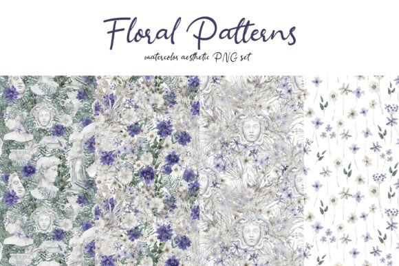 Flowers & Sculptures Fine Art Patterns: A Designer's Guide